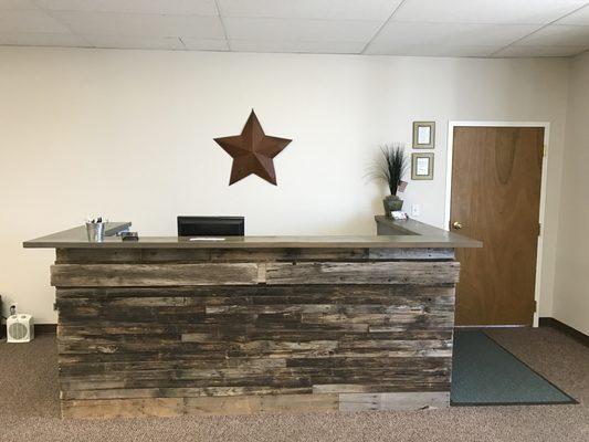 Front desk