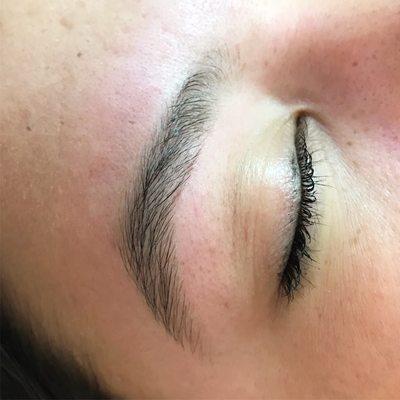 Eyebrow waxing and shaping !