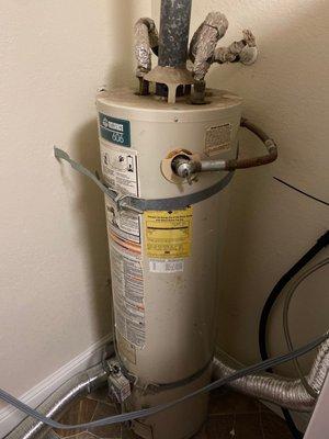 Our old water heater