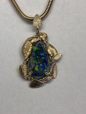 Custom Opal Pendant