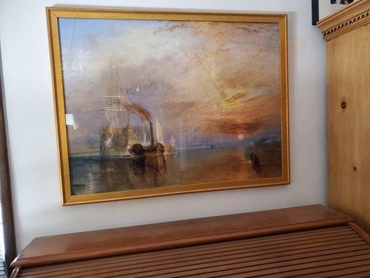 The Fighting Temeraire by Turner