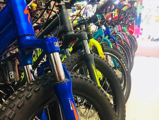 Huge selection of kids bikes!!!