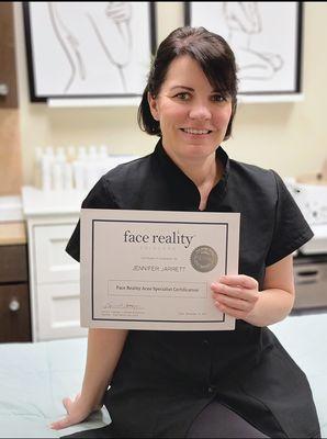 Face Reality Certified Acne Specialist