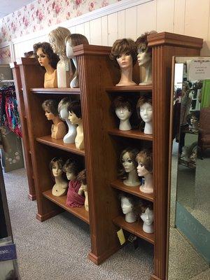 Women's Pavilion has the largest wig selection NW Arkansas!