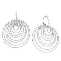 Sterling silver earrings by Frederic Duclos. Stop in and browse our entire line of Frederic Duclos jewelry.