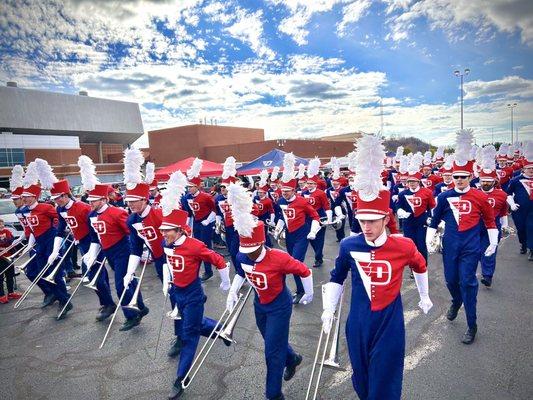 Band at Tailgate pregame