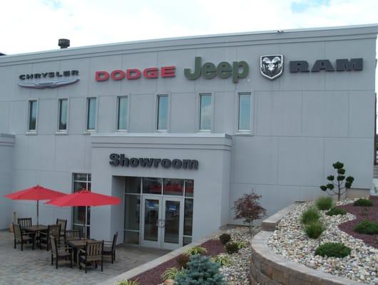 We sell Chrysler, Dodge, Jeep, and RAM automobiles.