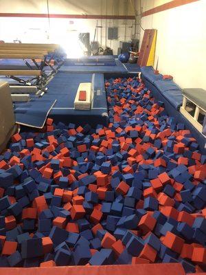 Our Large Foam Pit (Soo much fun!)