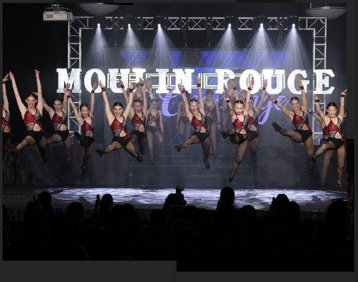 Production dance Moulin Rouge 2023