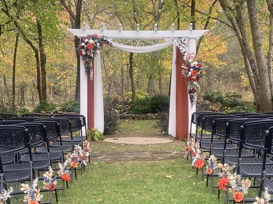 Wedding Arbor in Lover's Lane