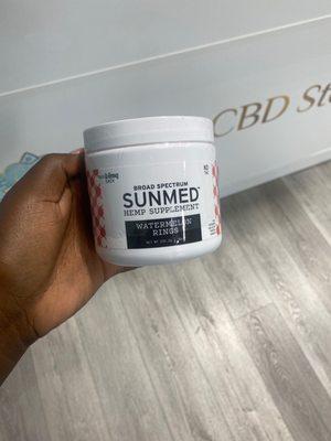 CBD gummies - 10 mg 30 day supply.