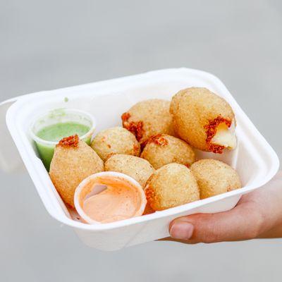 Yuca Bites from Lamas Peruvian IG: michellelieats