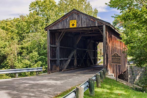 The Historic Covered Bridge in Springfield TWP - Perfect spot to have a picnic!