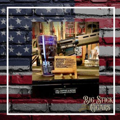 Cigars, Guns, Whiskey - Freedom