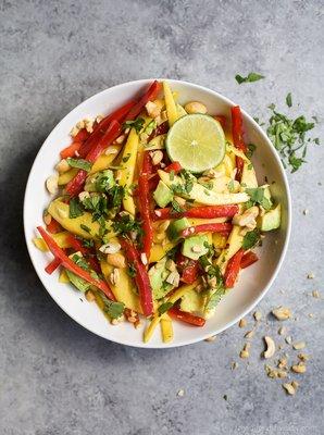 Thai Mango Avocado Salad