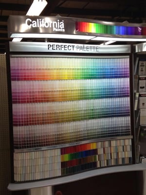 Great paint selection