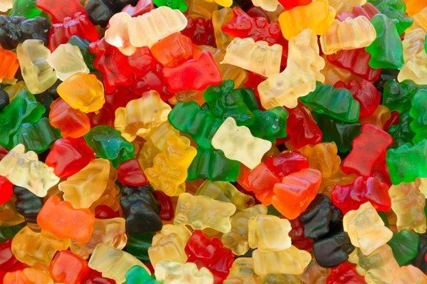 Gummy bears  topping