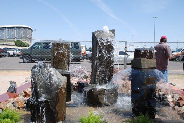 Basalt display at the Home and Garden Show.