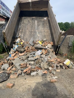 Rubble incurs No Weight Fees