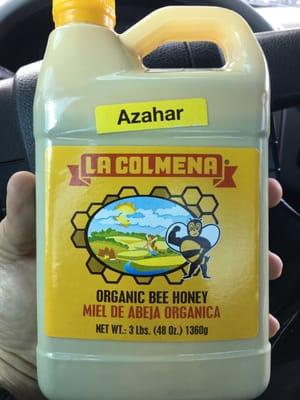 3lbs of Organic Bee Honey. Health benefits galore.