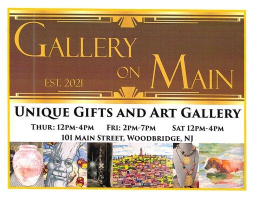 Gallery on Main: Unique Gifts & Art Gallery