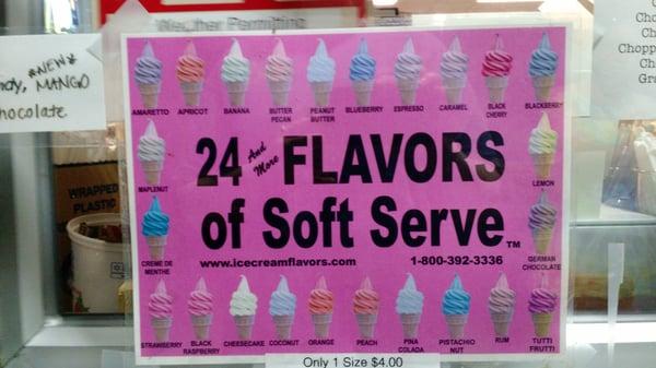 Soft serve with dip!