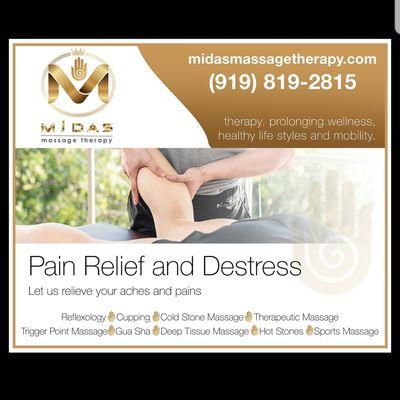 Aches? Pains? Limited range of motion? Come see us and let us help you.