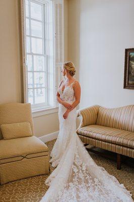 Wedding dress alterations