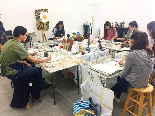 Portfolio  Development for students applying to Art magnet programs and colleges