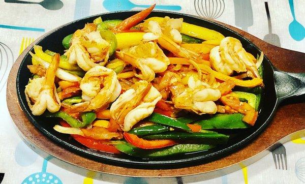 Fajitas Camarón