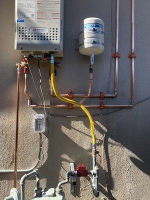 New tankless with expansion