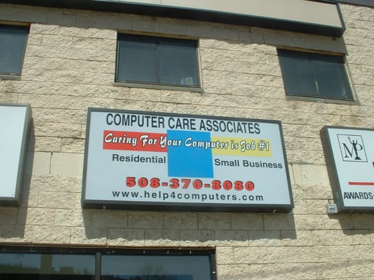 Computer Care Associates, 2 Vernon St., Framingham (near Framingham Center and where Edgell Rd. meets Route 9)