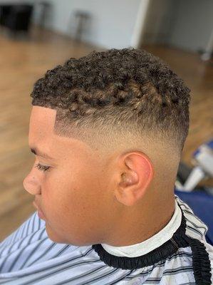 Curls for the girls, clipper cut, fades to perfection