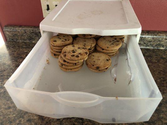 First drawer....cookies.