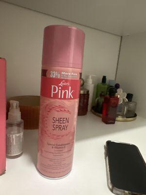 Pink Sheen spray