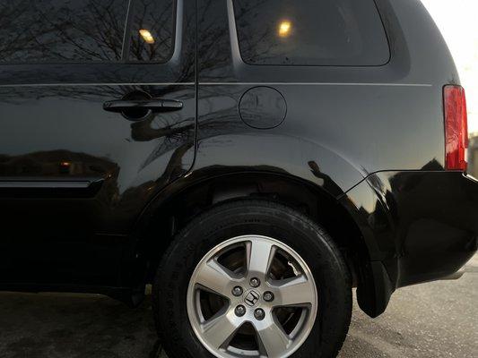 Wheel Cleaning of CRV