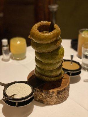 Green Chile Onion Rings