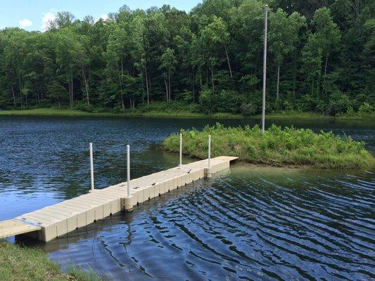 Pond Dock - Bloomington, Indiana