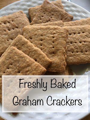 Freshly Baked Graham Crackers