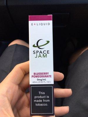 E liquid blueberry pomegranate.