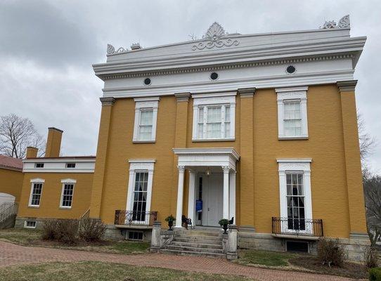 Lanier Mansion on the Ohio River.