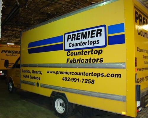 Premier Countertops- Vehicle Wrap- My Sign Company