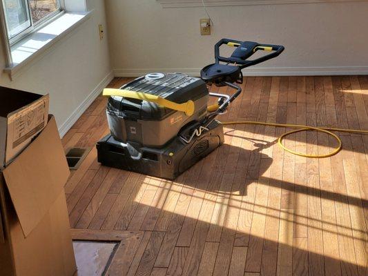 Wood Floor Cleaning