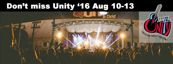 The best in Christian artists on the Country Dairy Main Stage.   Find schedule at www.UnityMusicFestival.com