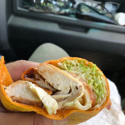 BBQ Grilled Chicken Wrap