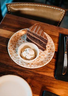 Chipotle Chocolate Layer Cake