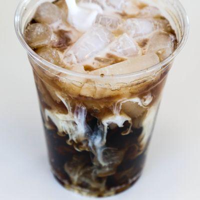 Dr. Pepper with coconut cream