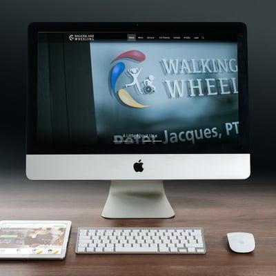 We built the Walking and Wheeling LLC website.