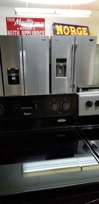 Maytag, Kitchenaid, Whirlpool, Frigidaire, and Speed Queen