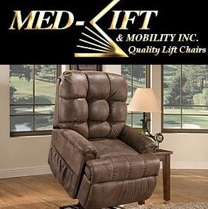 We carry a full line of Med-Lift Chairs, if you need a particular color or fabric, we can get it.